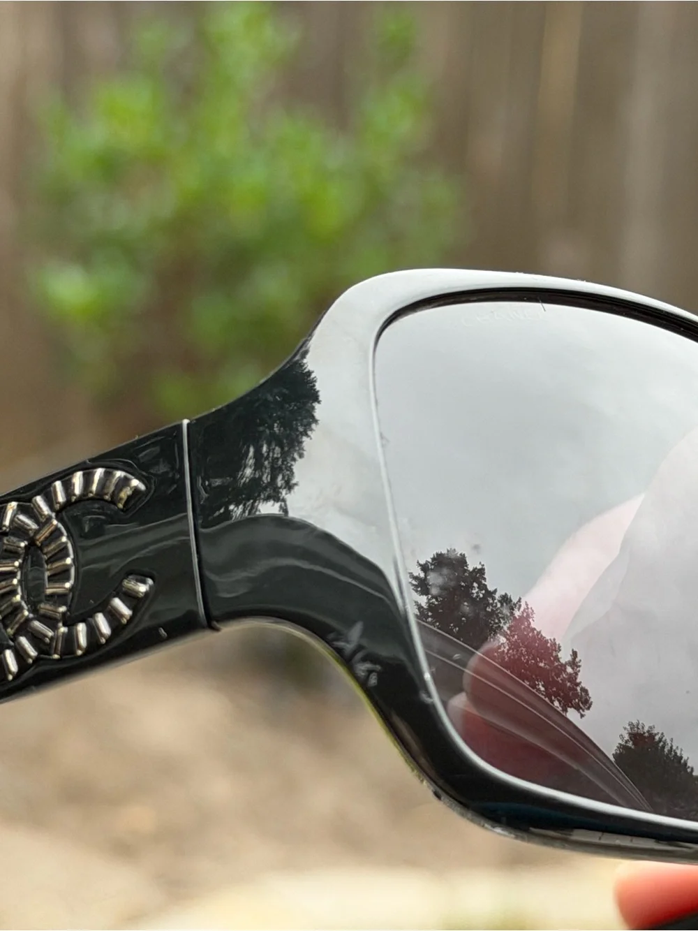Vintage Chanel Oversized CC Sunglasses 6025 – Y2K / Late 2000s